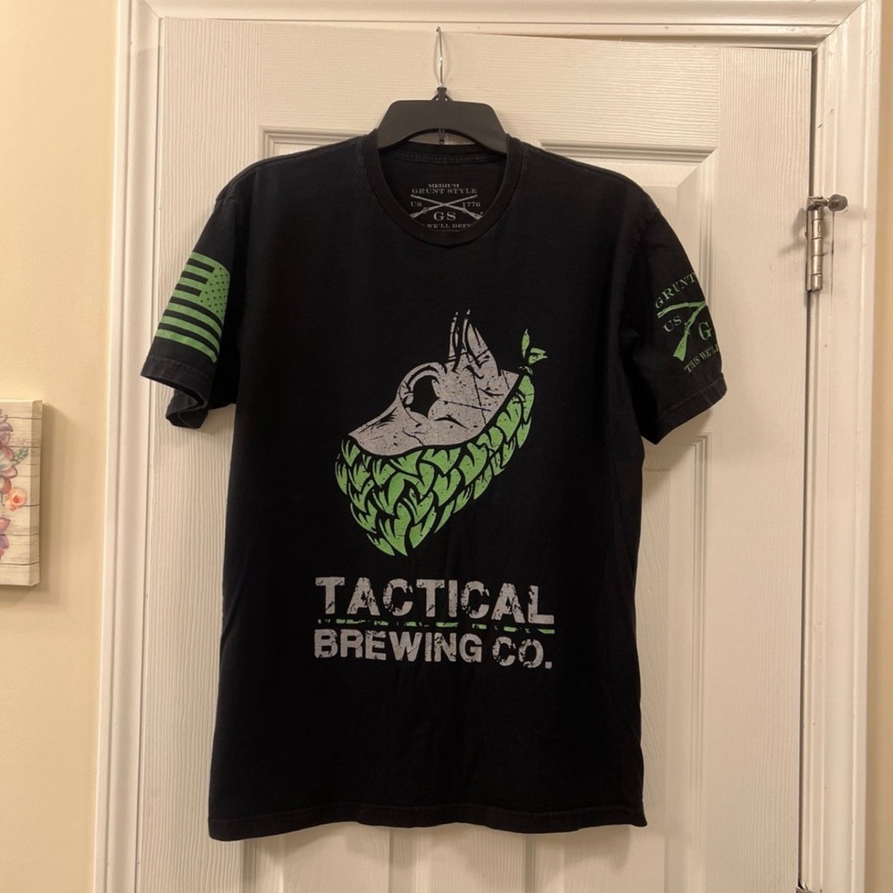 Grunt Style tactical brewing co tshirt shirt sz M